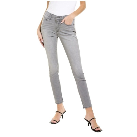 Hudson | Blair High Rise Skinny Jeans, in Gray, Size 26 - Picture 1 of 13